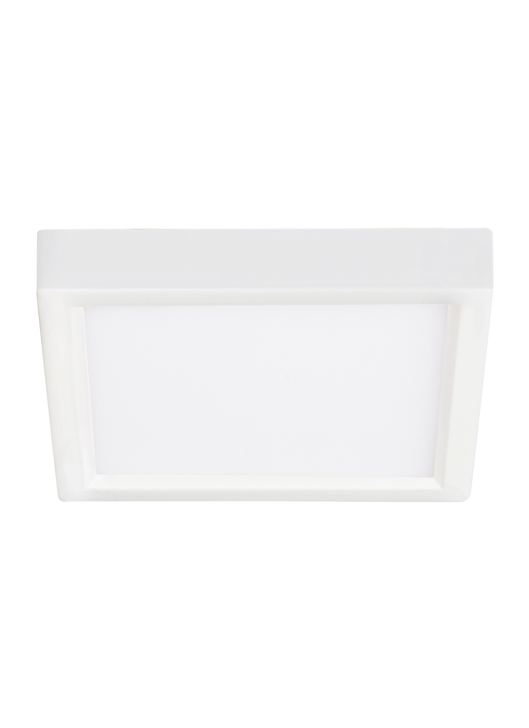 Lotus 1-Light 0.70"H LED Ceiling Mount in White