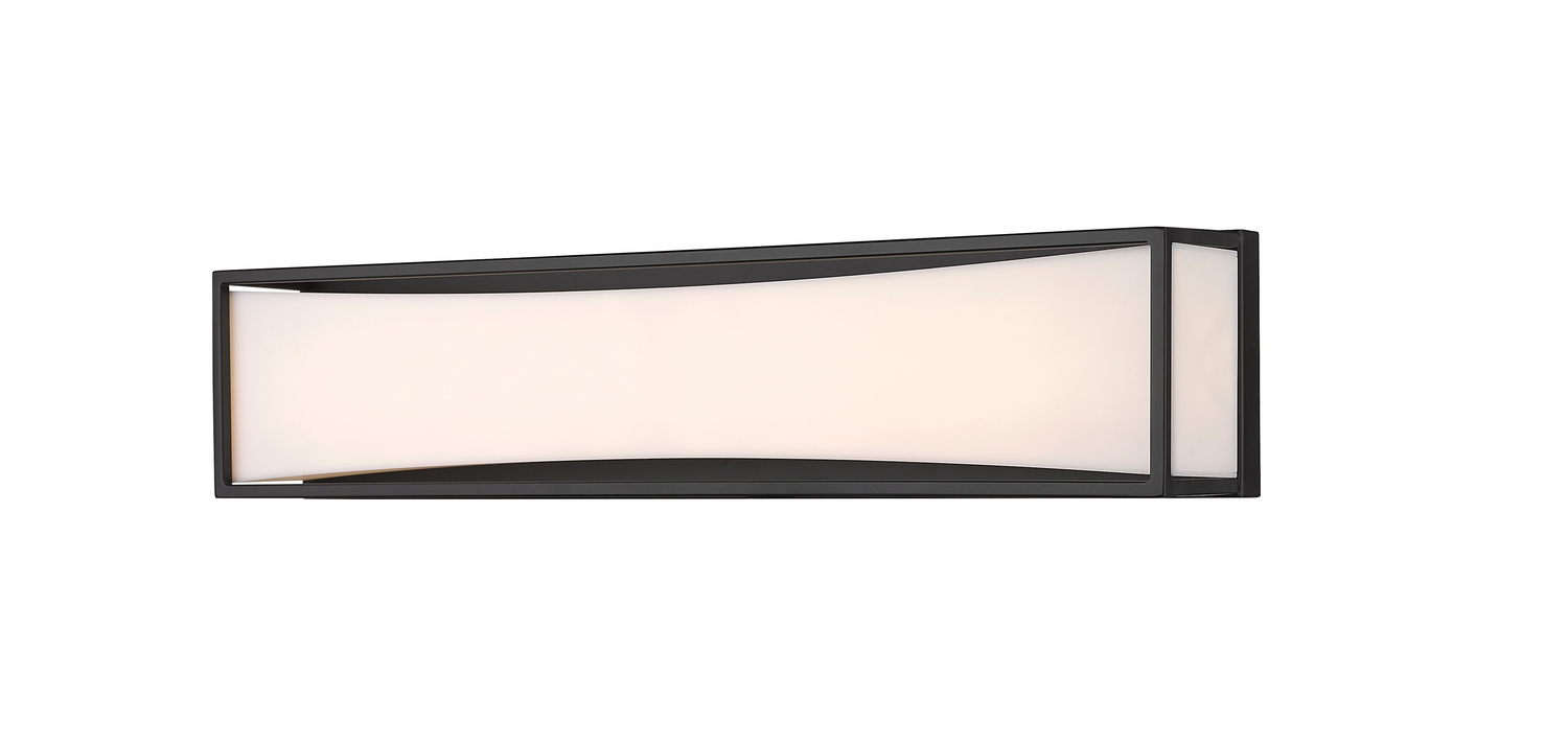LED Vanity by Z-Lite - Baden Collection, Matte Black Finish - 1933-24MB-LED