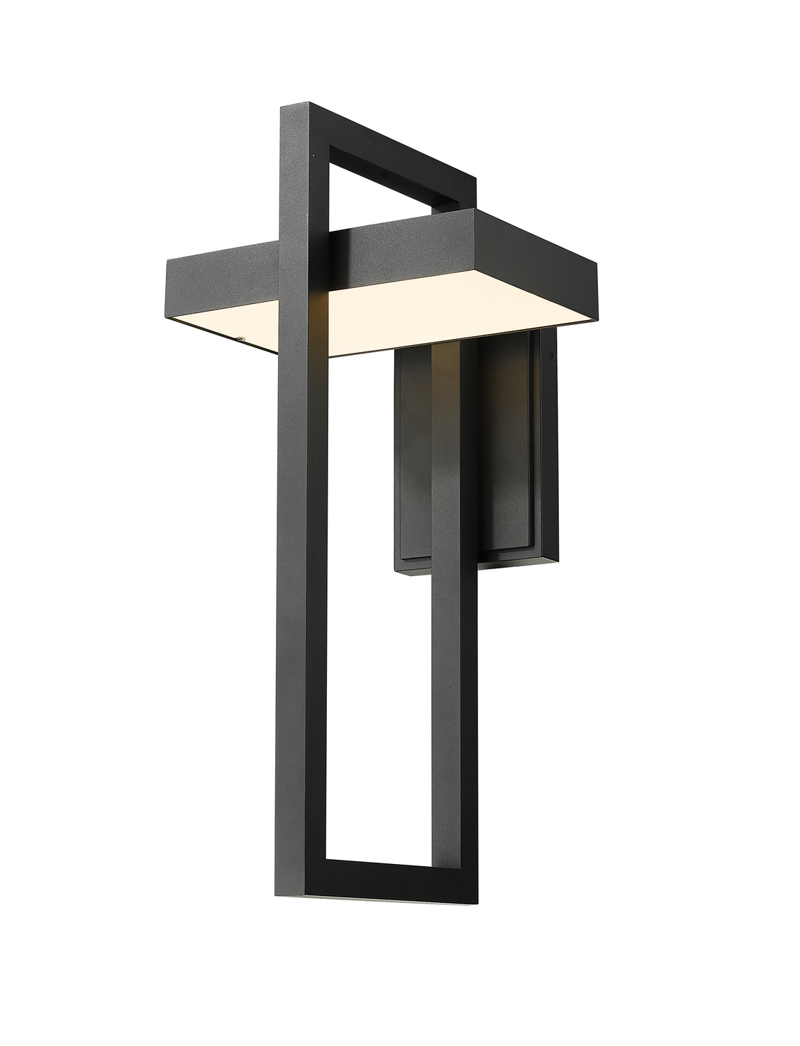 LED Outdoor Wall Mount by Z-Lite - Luttrel Collection, Black Finish - 566XL-BK-LED