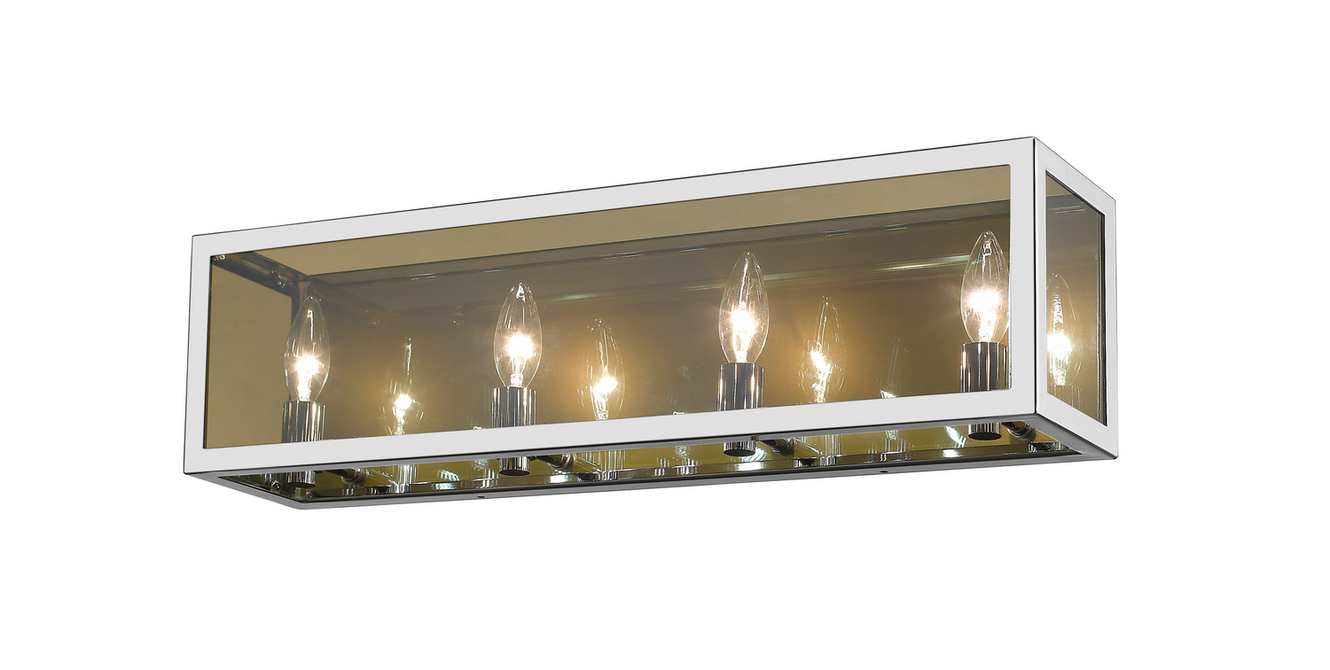 Four Light Vanity by Z-Lite - Infinity Collection, Chrome Finish - 802-4V-CH