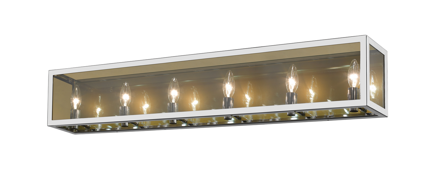 Six Light Vanity by Z-Lite - Infinity Collection, Chrome Finish - 802-6V-CH