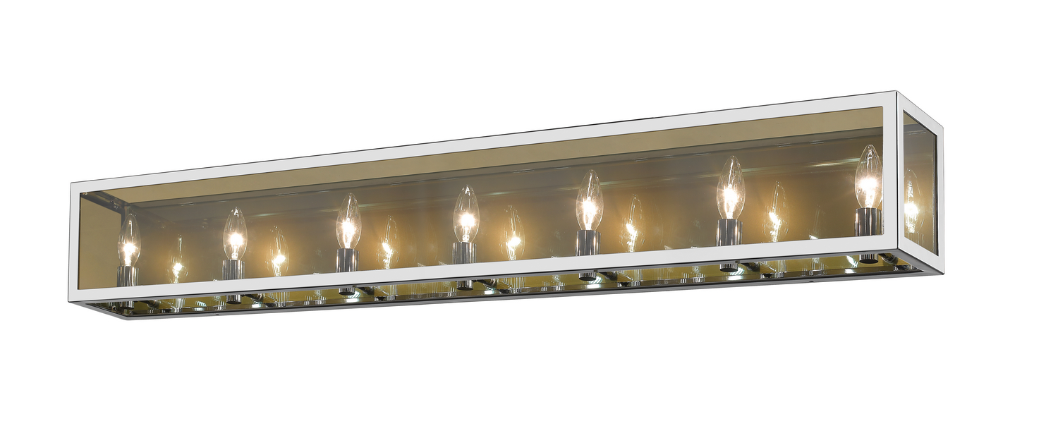 Seven Light Vanity by Z-Lite - Infinity Collection, Chrome Finish - 802-7V-CH