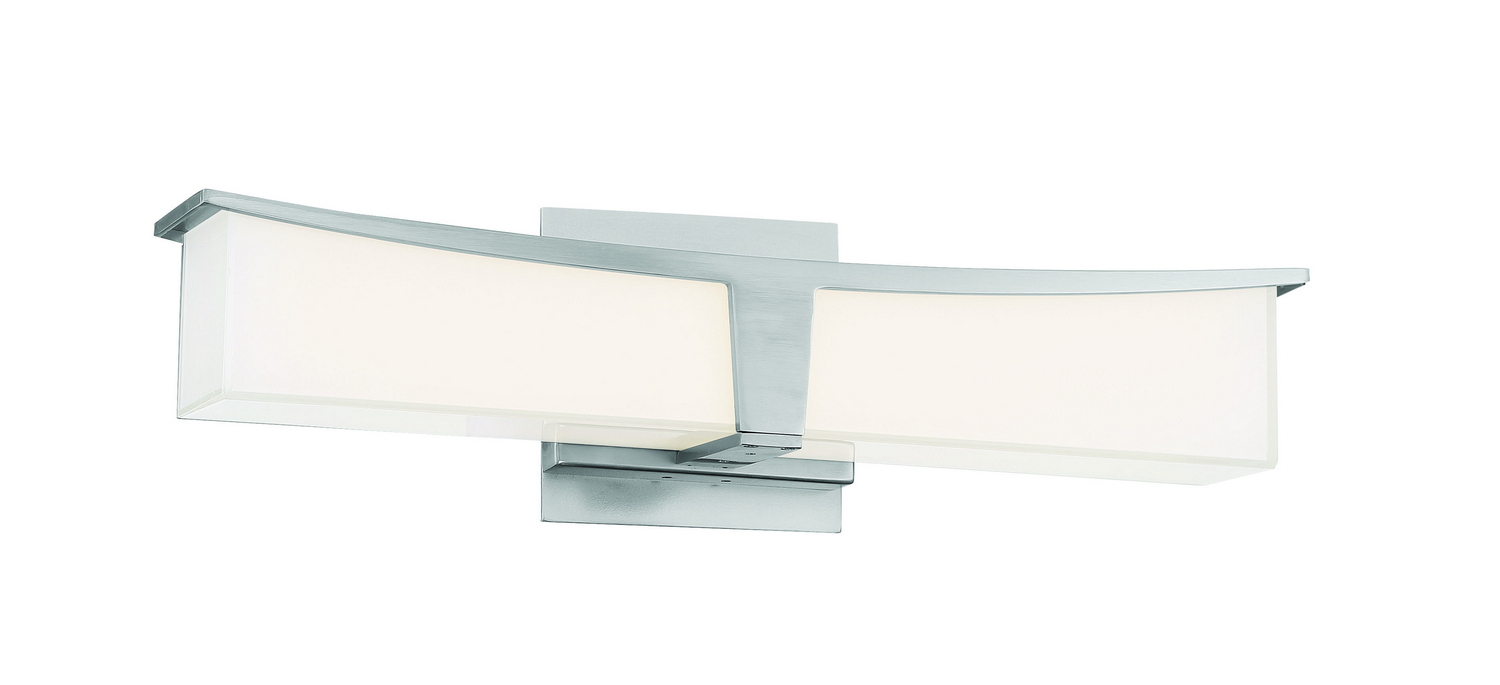 George Kovacs Plane LED Bath in Brushed Nickel - P1532-084-L