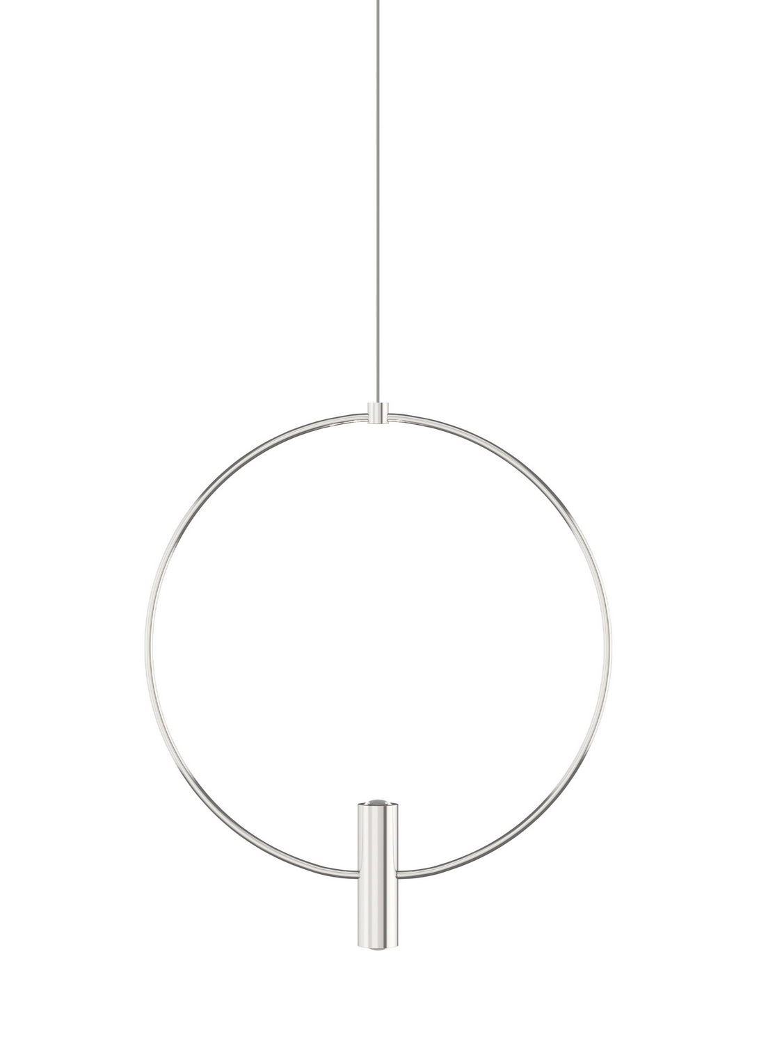Visual Comfort Modern Layla LED Pendant in Satin Nickel - 700MPLAY13S-LED930