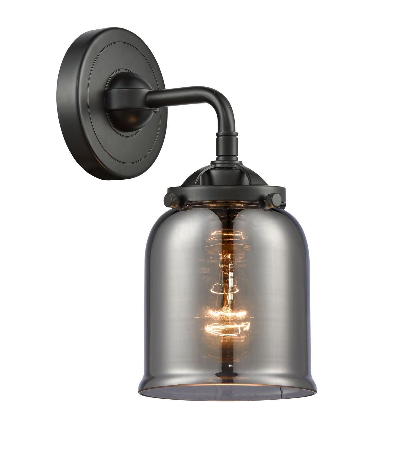 One Light Wall Sconce by Innovations - Nouveau Collection, Oil Rubbed Bronze Finish - 284-1W-OB-G53