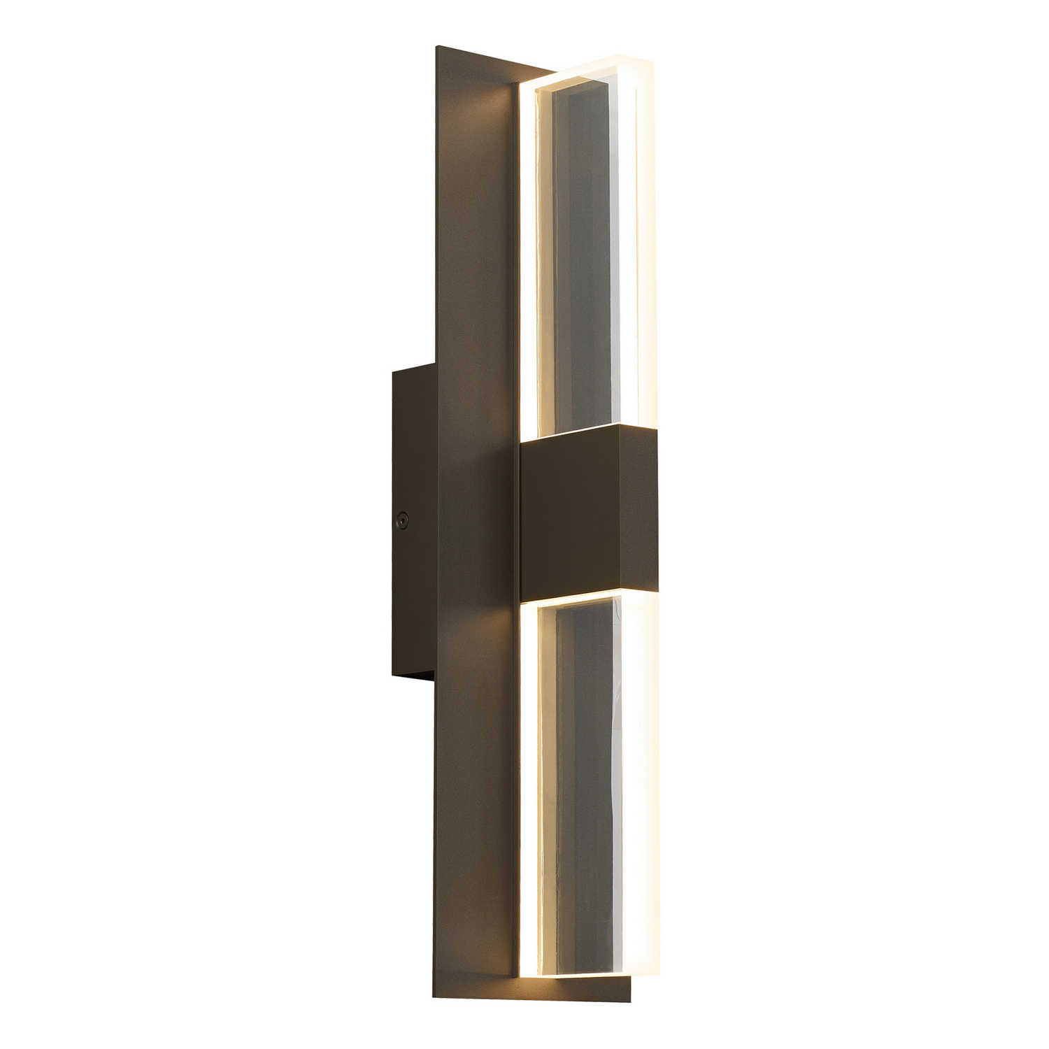 Visual Comfort Modern Lyft LED Outdoor Wall Lantern in Bronze - 700OWLYT83018CZUNVSLF