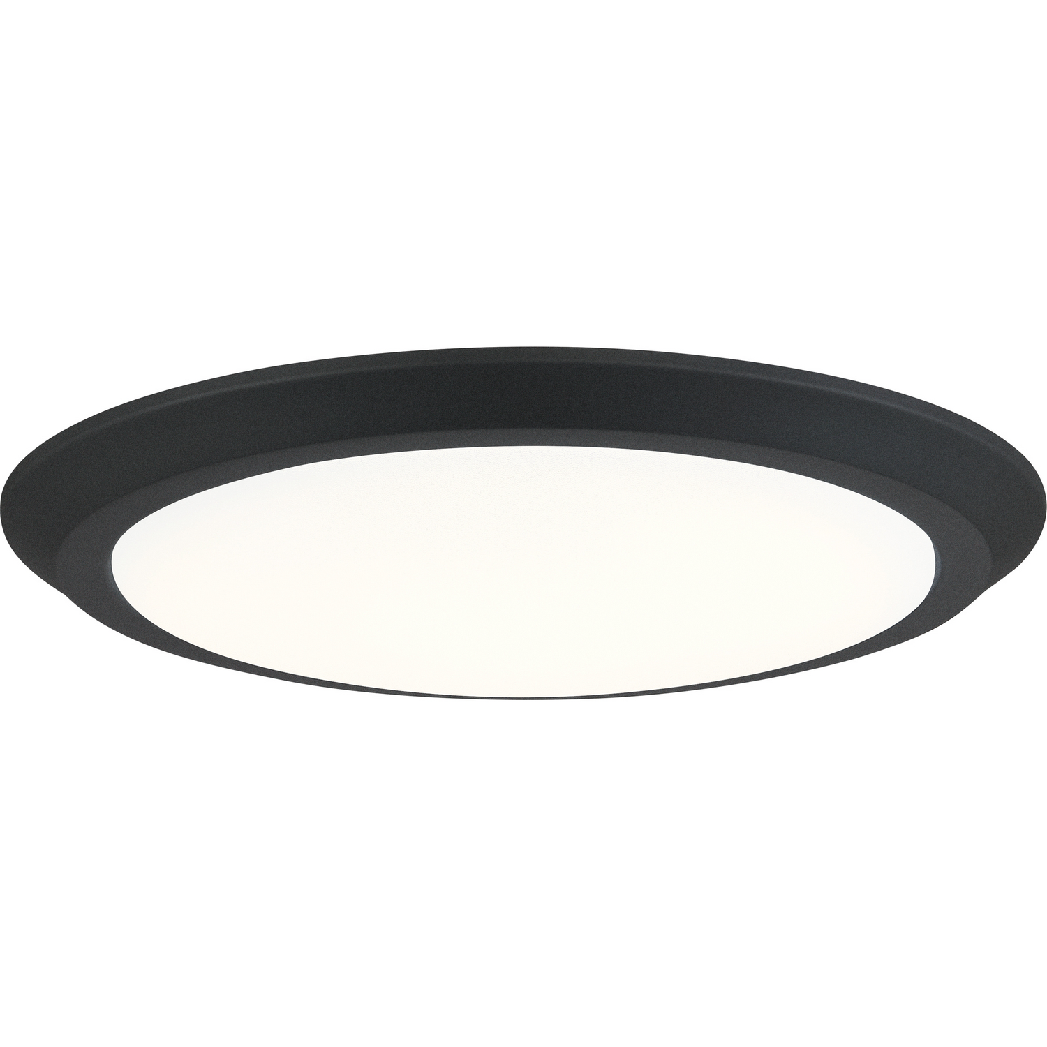 Quoizel Verge LED Flush Mount in Earth Black - VRG1616EK