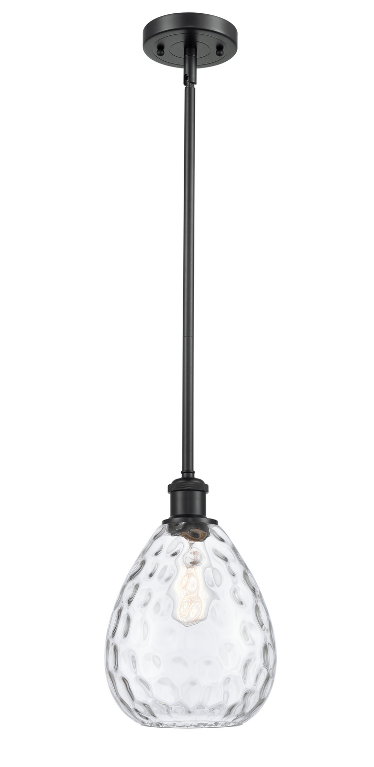 One Light Mini Pendant by Innovations - Ballston Collection, Matte Black Finish - 516-1S-BK-G372