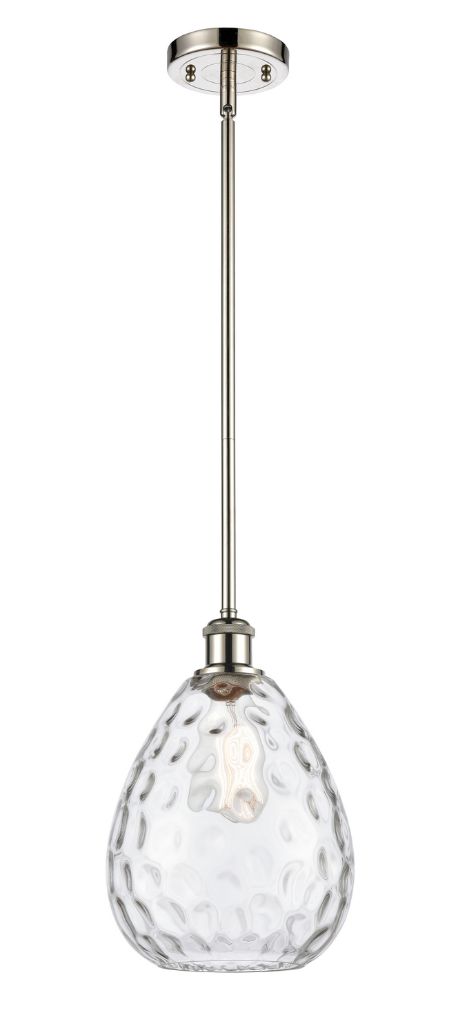 One Light Mini Pendant by Innovations - Ballston Collection, Polished Nickel Finish - 516-1S-PN-G372