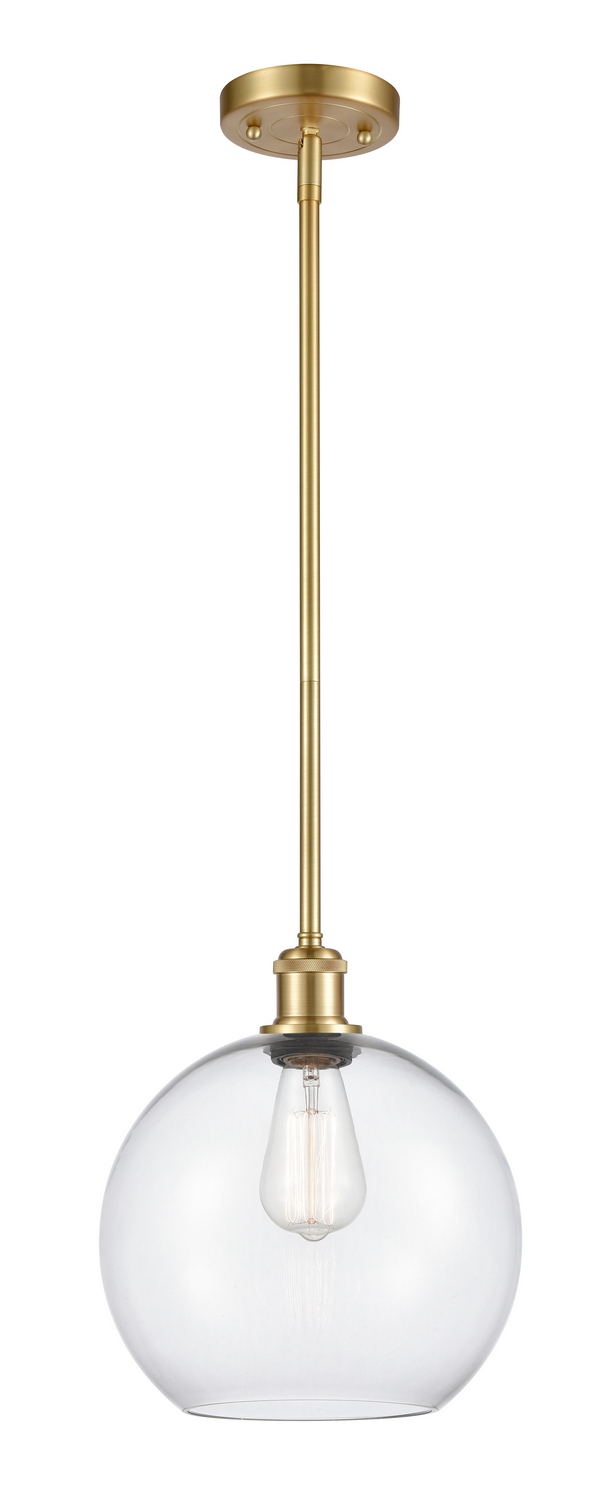 One Light Mini Pendant by Innovations - Ballston Collection, Satin Gold Finish - 516-1S-SG-G122-10