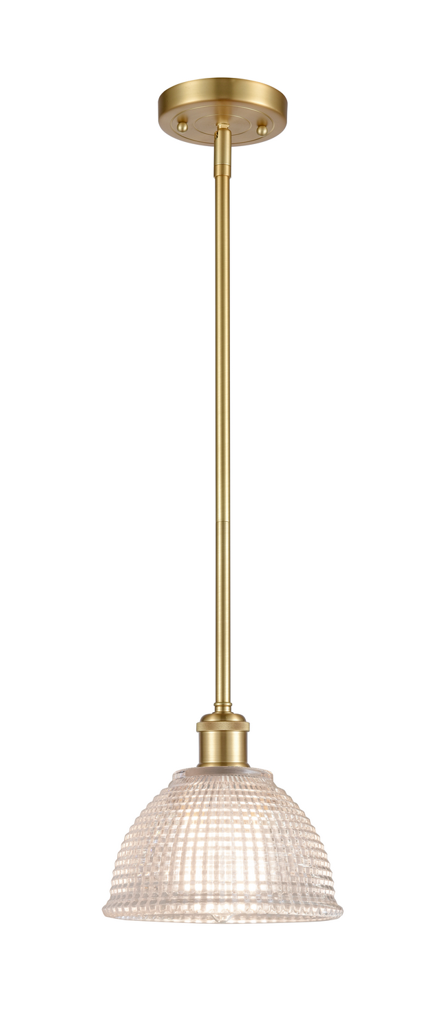 One Light Mini Pendant by Innovations - Ballston Collection, Satin Gold Finish - 516-1S-SG-G422