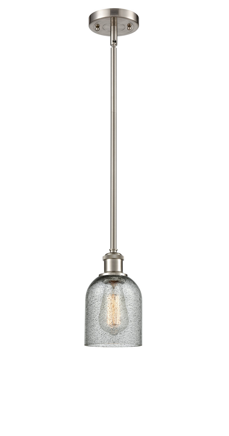 LED Mini Pendant by Innovations - Ballston Collection, Brushed Satin Nickel Finish - 516-1S-SN-G257-LED