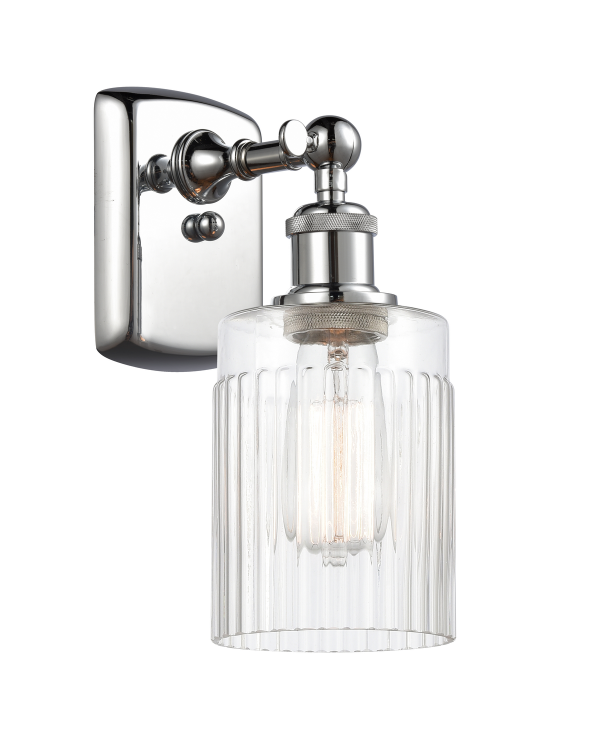 One Light Wall Sconce by Innovations - Ballston Collection, Polished Chrome Finish - 516-1W-PC-G342