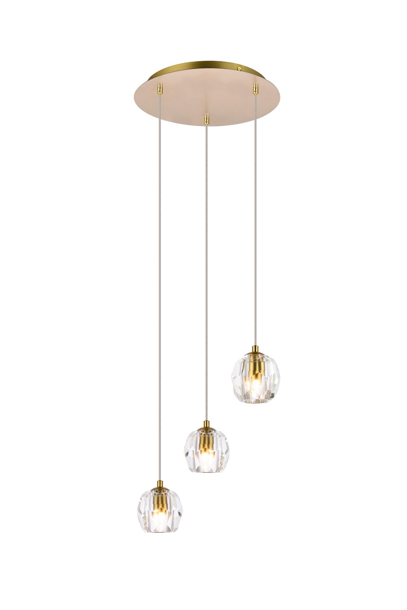 Eren 3-Light Led Pe… - image