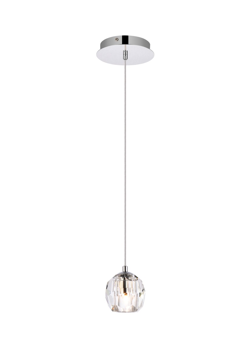 Chrome Led Pendant …