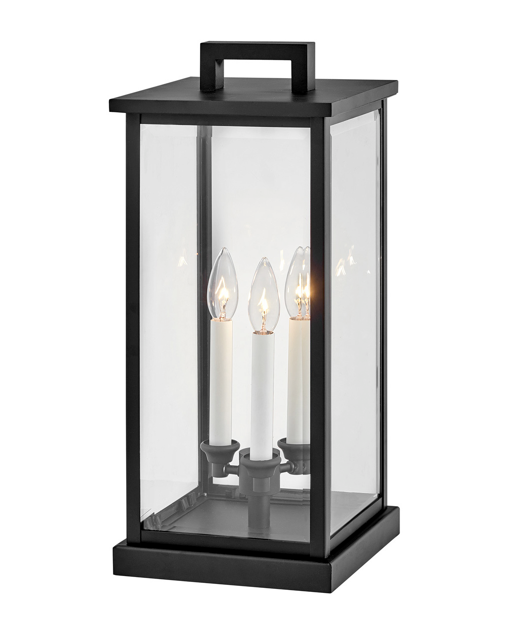 Hinkley Weymouth LED Outdoor Pier Mount in Black - 20017BK