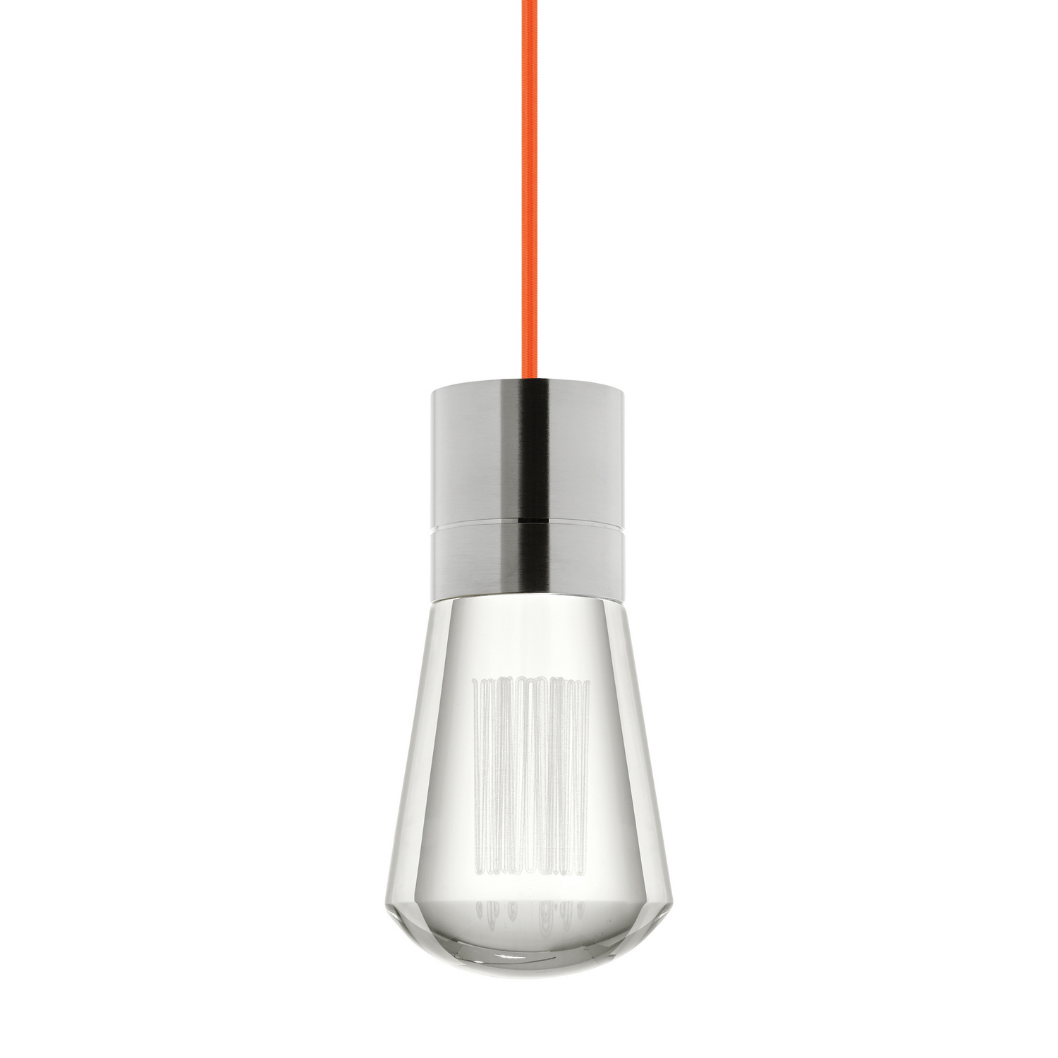 Visual Comfort Modern Alva LED Pendant in Satin Nickel - 700TDALVPMCOS-LED922