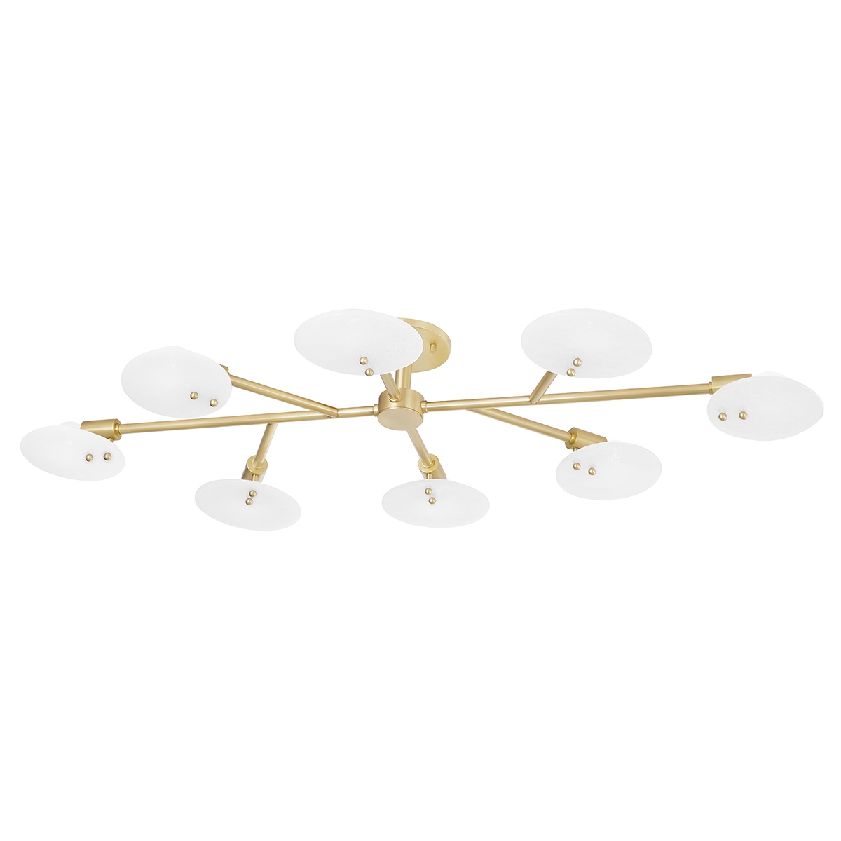 Giselle Eight Light Semi Flush Mount