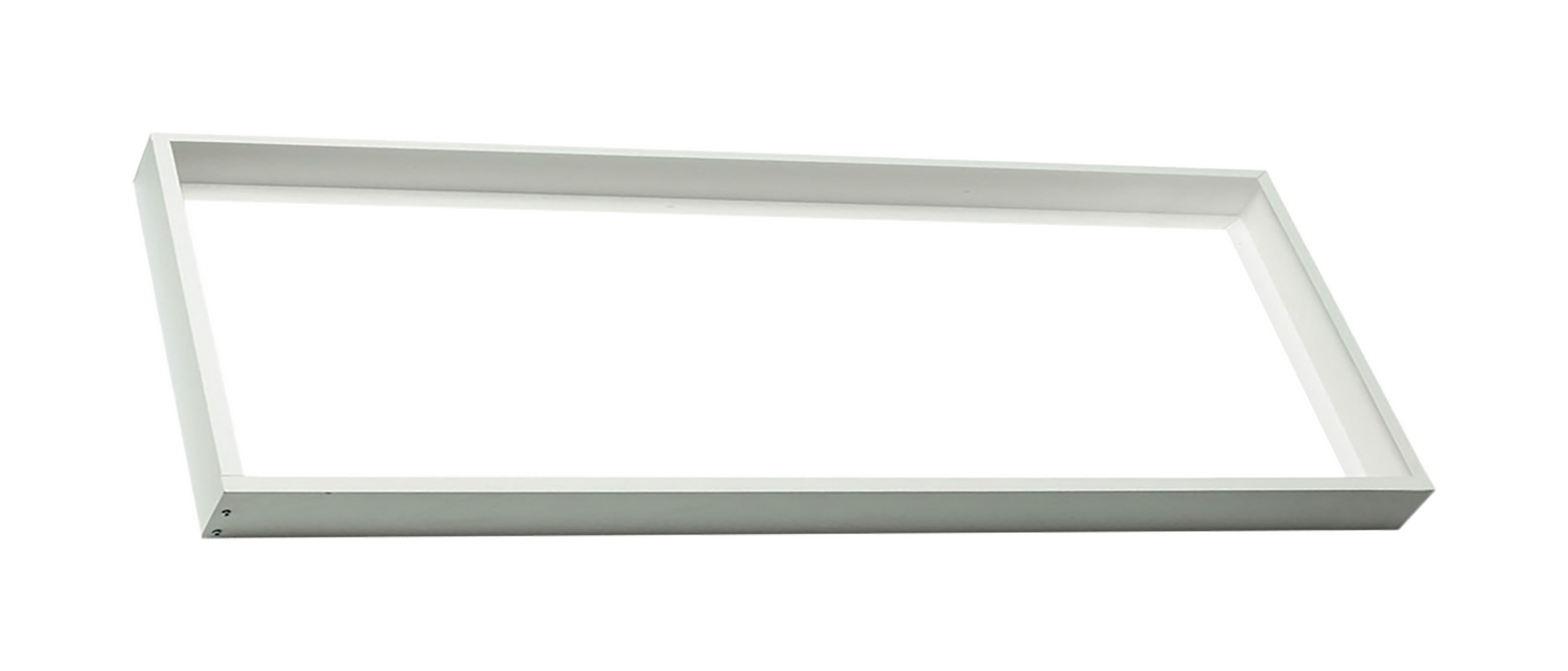 NUVO 65-595 1X4 BACKLIT PANEL FRAME KIT; WHITE FINISH