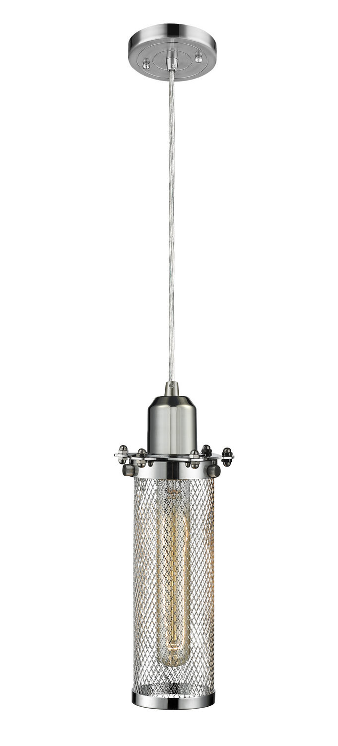 One Light Mini Pendant by Innovations - Austere Collection, Polished Chrome Finish - 900-1P-PC-CE216-PC