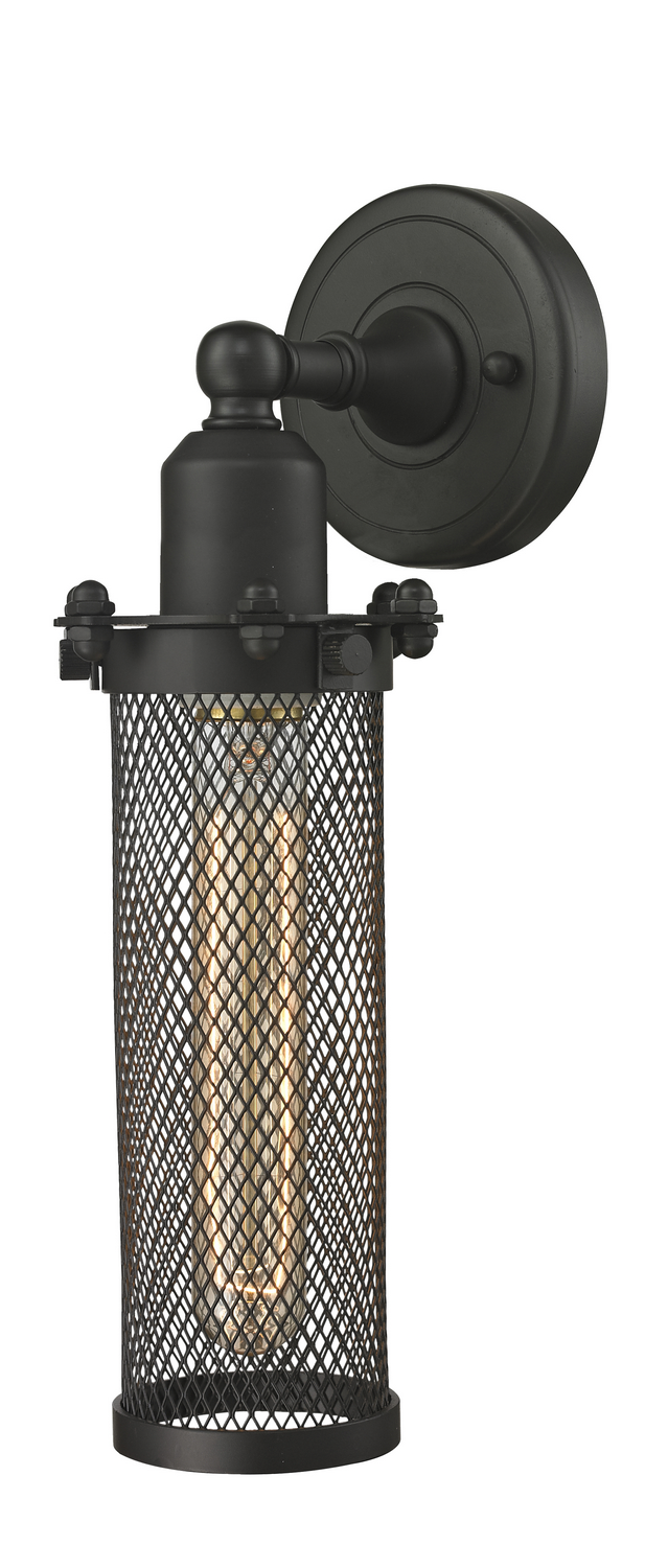One Light Wall Sconce by Innovations - Austere Collection, Oil Rubbed Bronze Finish - 900-1W-OB-CE216-OB
