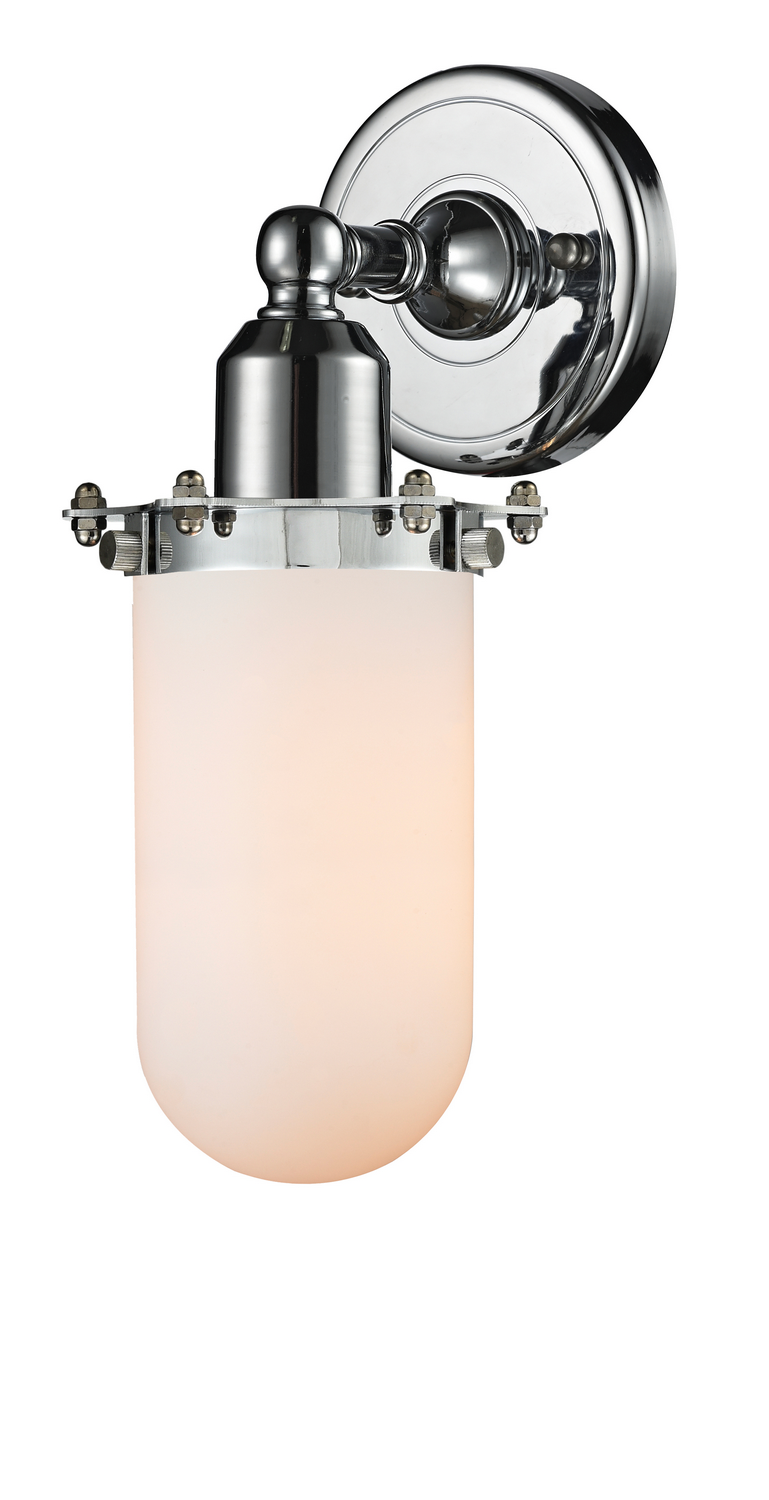 One Light Wall Sconce by Innovations - Austere Collection, Polished Chrome Finish - 900-1W-PC-CE231-PC-W