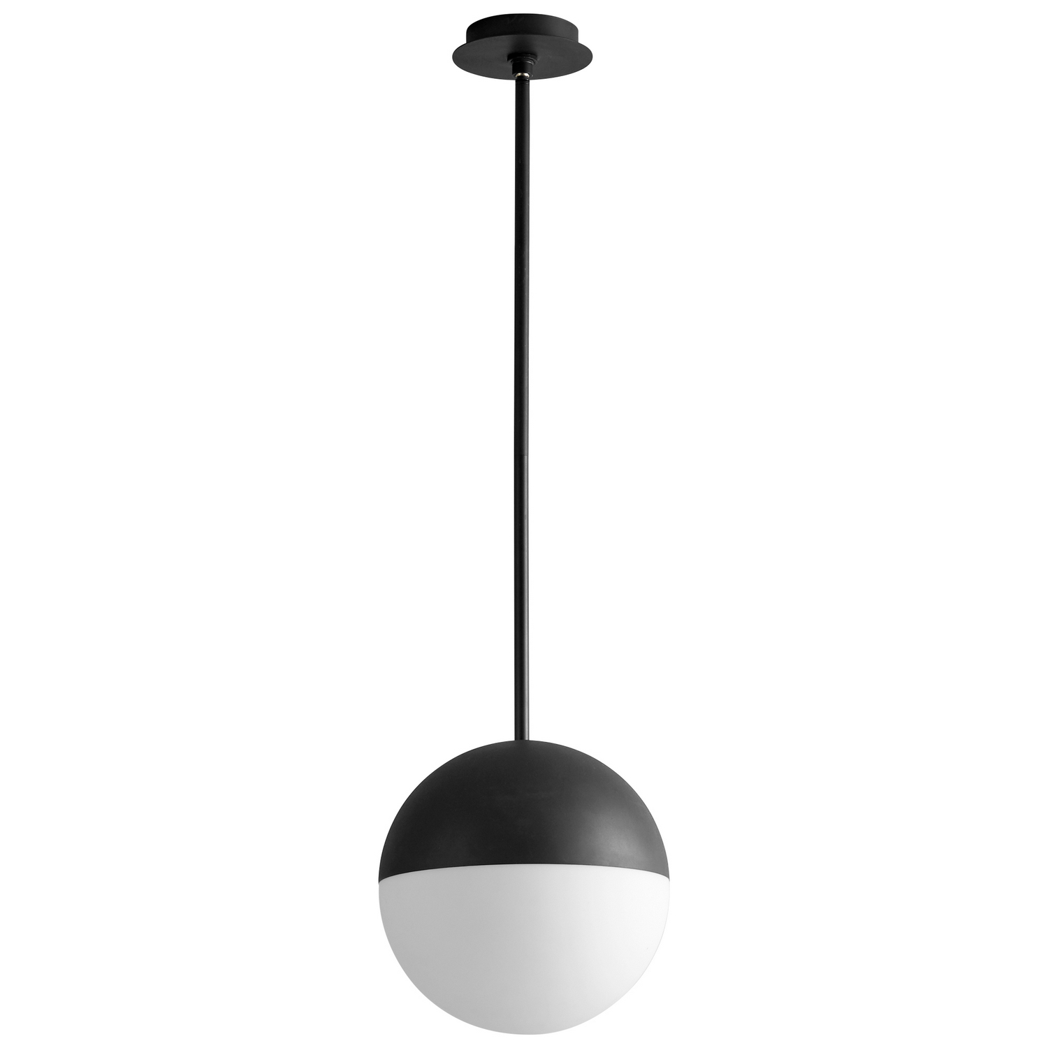 Photos - Chandelier / Lamp Oxygen Black Black LED Pendant from the Mondo Collection 3-6903-15 