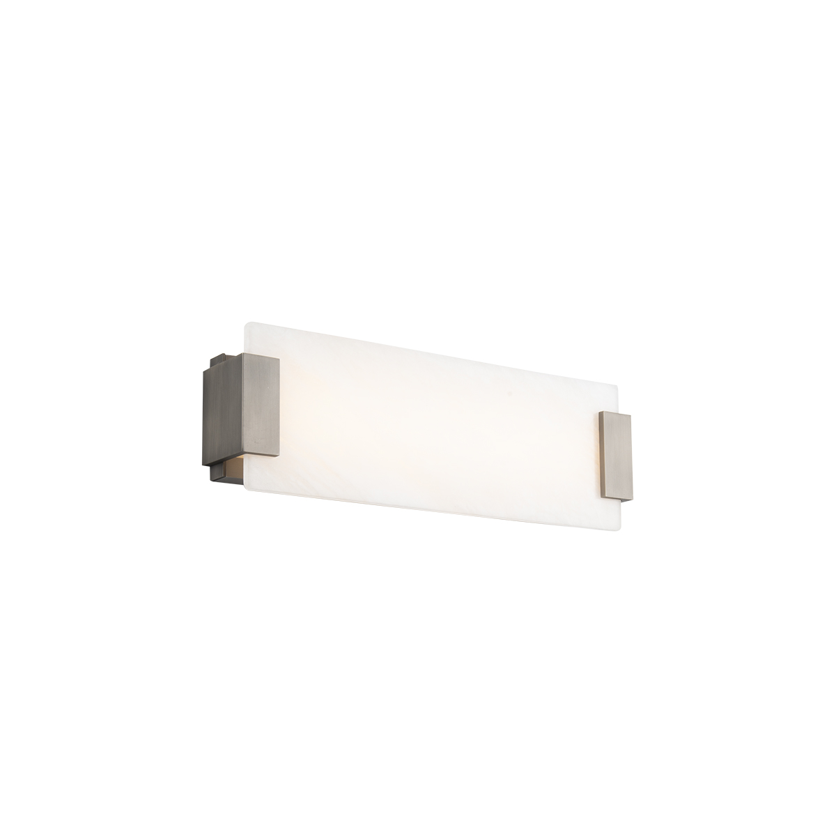 LED Bath & Vanity Light by Modern Forms - Quarry Collection, Brushed Nickel Finish - WS-60018-BN