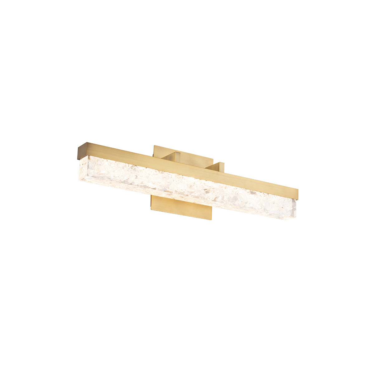 LED Vanity by Modern Forms - Minx Collection, Aged Brass Finish - WS-62021-AB