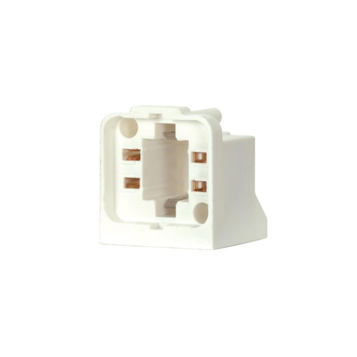 SATC 80/2107 18W 4-PIN BOTTOM SCREW DOWN; G24Q-2 AND GX24Q-2 BASE; FOR: CF18DD/E AND CF18DT/E; HORIZONTAL MOUNT