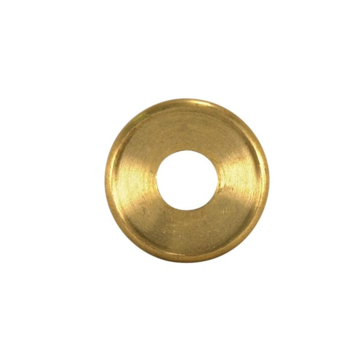 SATC 90/1606 TURNED BRASS CHECK RING; 1/8 IP SLIP; UNFINISHED; 1-7/8" DIAMETER