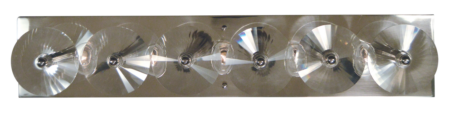 Framburg Patrice Five Light Wall Sconce in Polished Nickel - 5009 PN