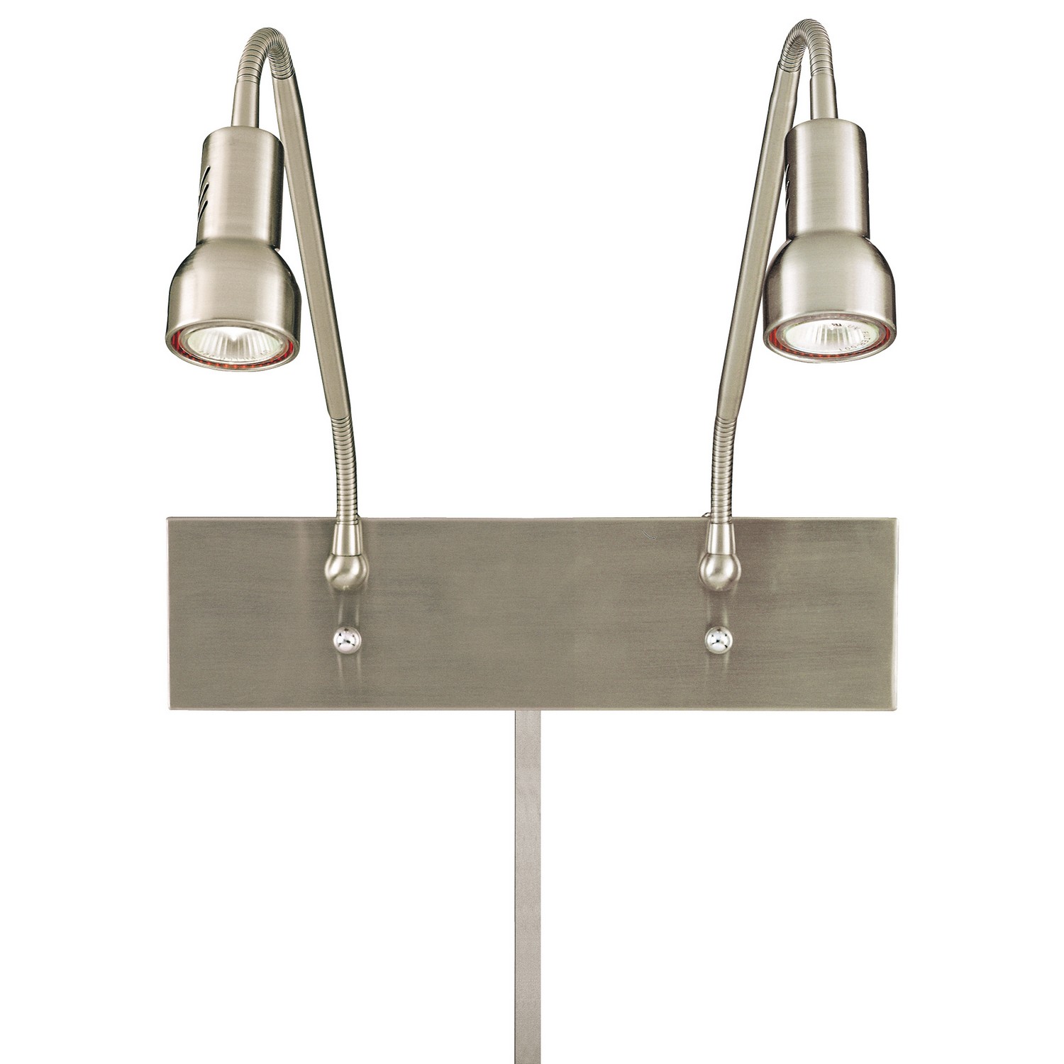 George Kovacs Save Your Marriage LED Wall Lamp in Brushed Nickel - P4400-084-L