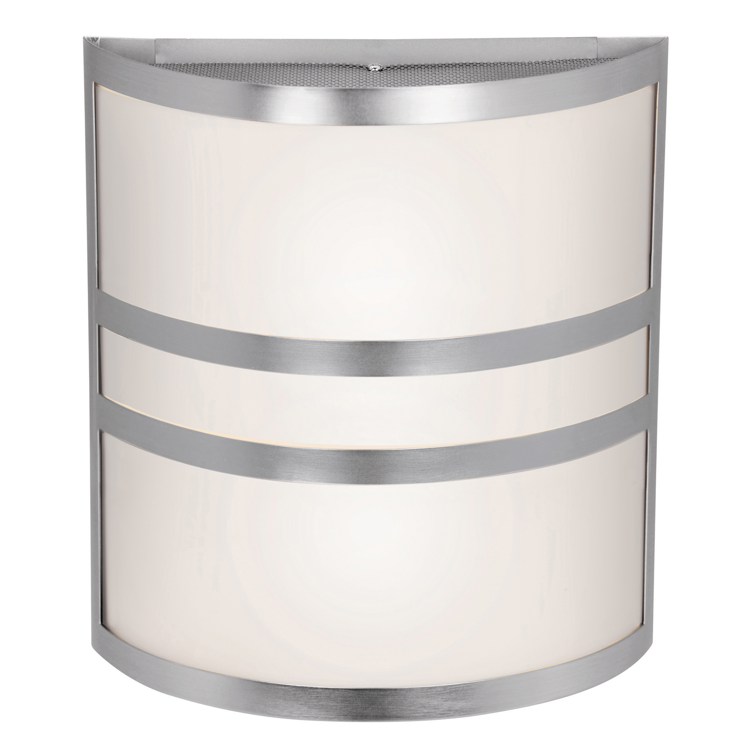 Brushed Steel Led W…