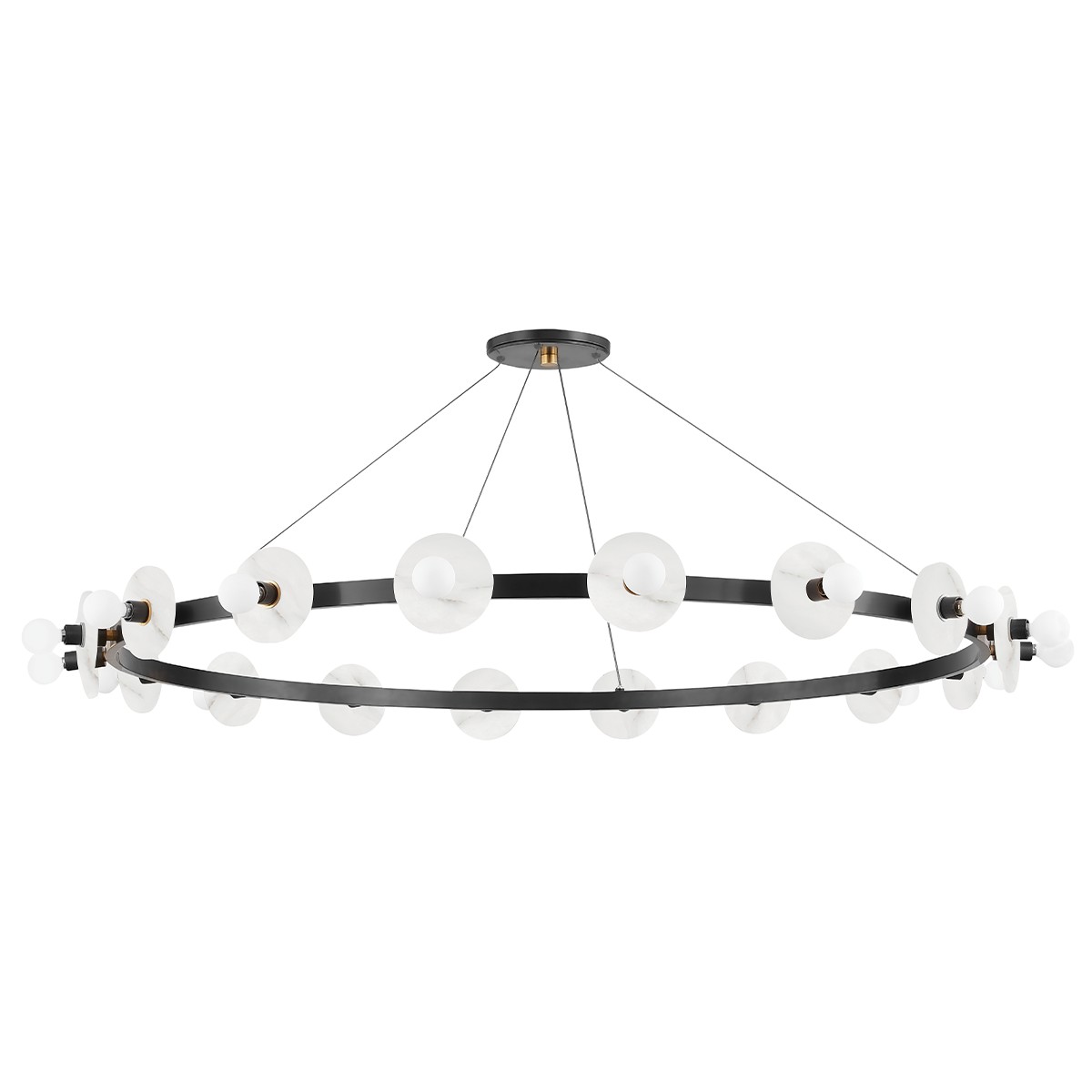 Hudson Valley Austen 18 Light Chandelier in Aged Old Bronze - 4258-AOB