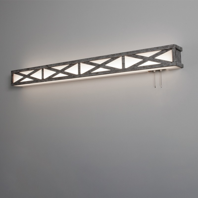 LED Overbed by AFX Lighting - Scott Collection, Distressed Grey Finish - SCTB5054L30ENDG