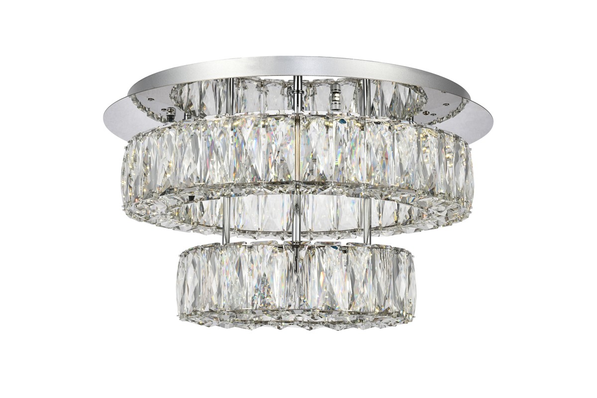 Monroe Led Flush Mo… - image