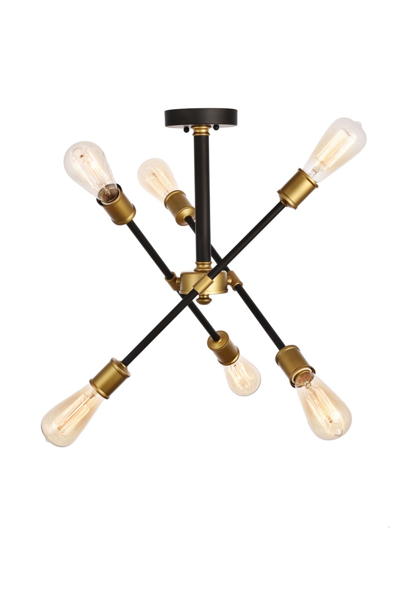Axel 6-Light Flushm… - image