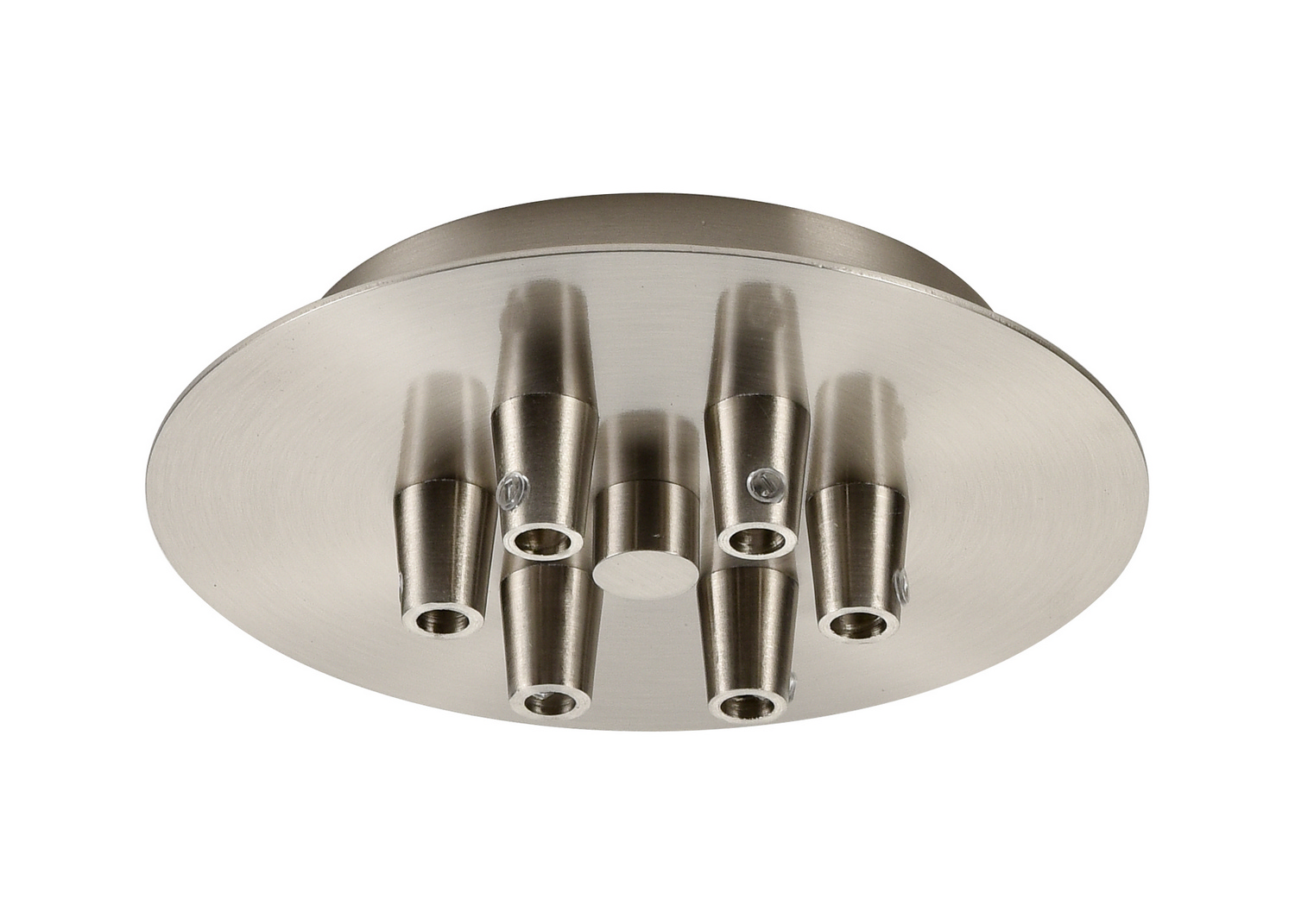 Multi Port Canopy by Innovations - Custom Cord Collection, Satin Nickel Finish - 106-SN