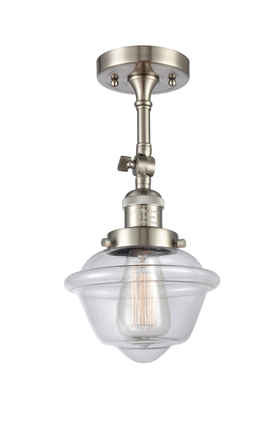 LED Wall Sconce by Innovations - Franklin Restoration Collection, Brushed Satin Nickel Finish - 203-SN-G532-LED