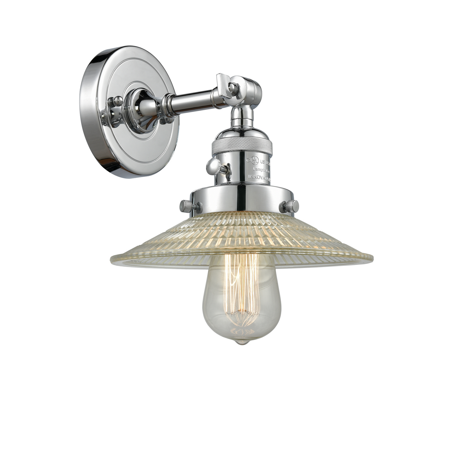 One Light Wall Sconce by Innovations - Franklin Restoration Collection, Polished Chrome Finish - 203SW-PC-G2