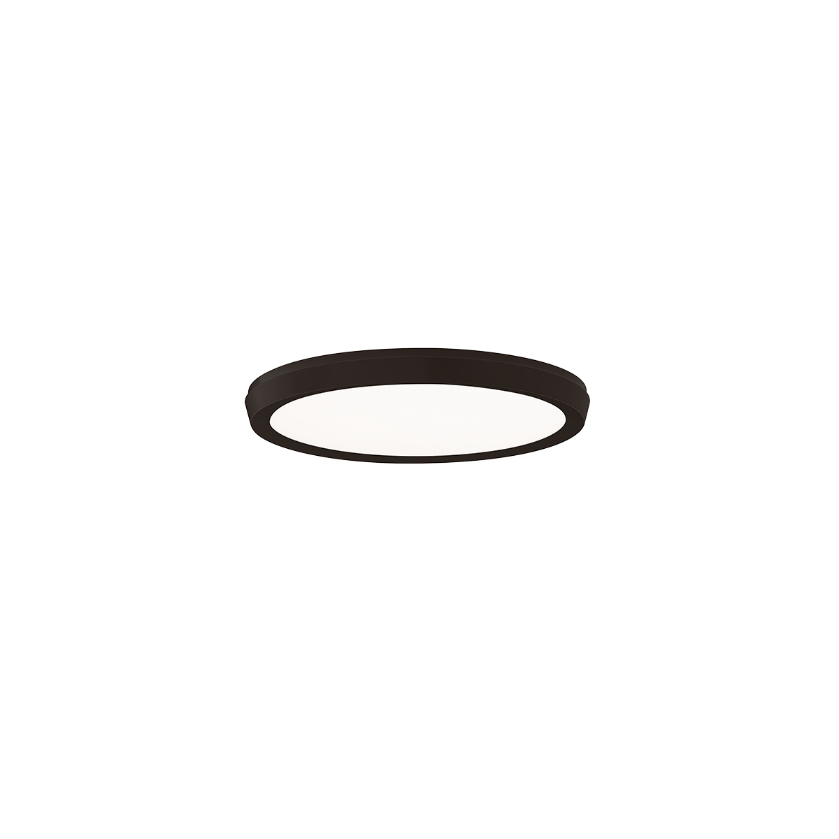 LED Flush Mount by Modern Forms - Argo Collection, Black Finish - FM-4211-35-BK