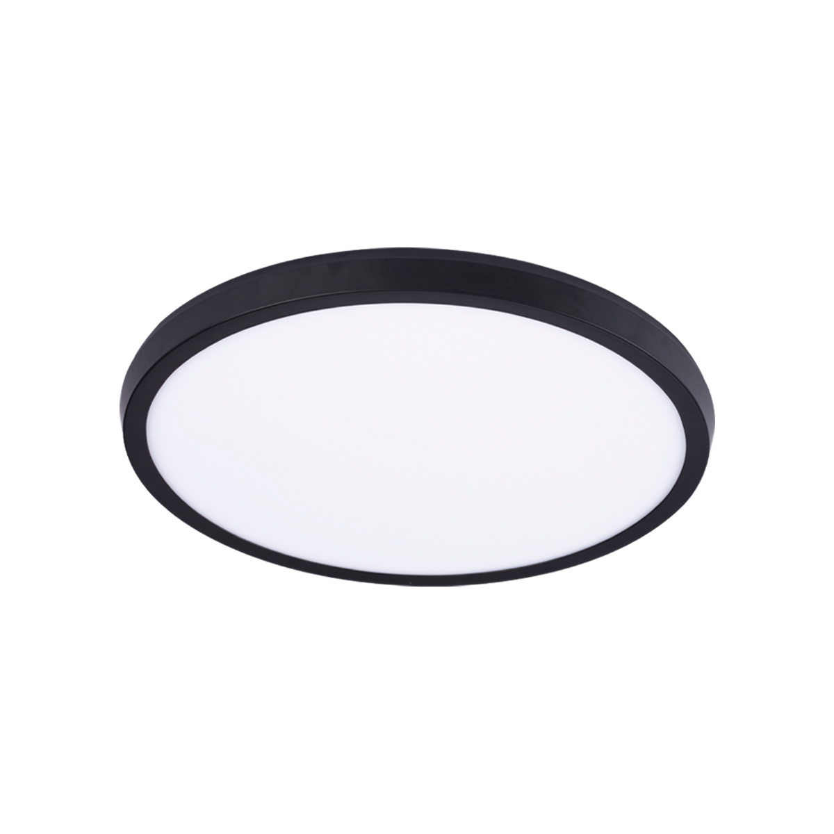LED Flush Mount by Modern Forms - Argo Collection, Black Finish - FM-4215-27-BK