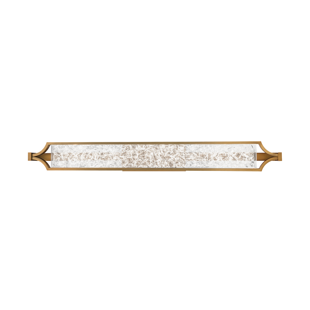 LED Vanity by Modern Forms - Emblem Collection, Aged Brass Finish - WS-32138-AB