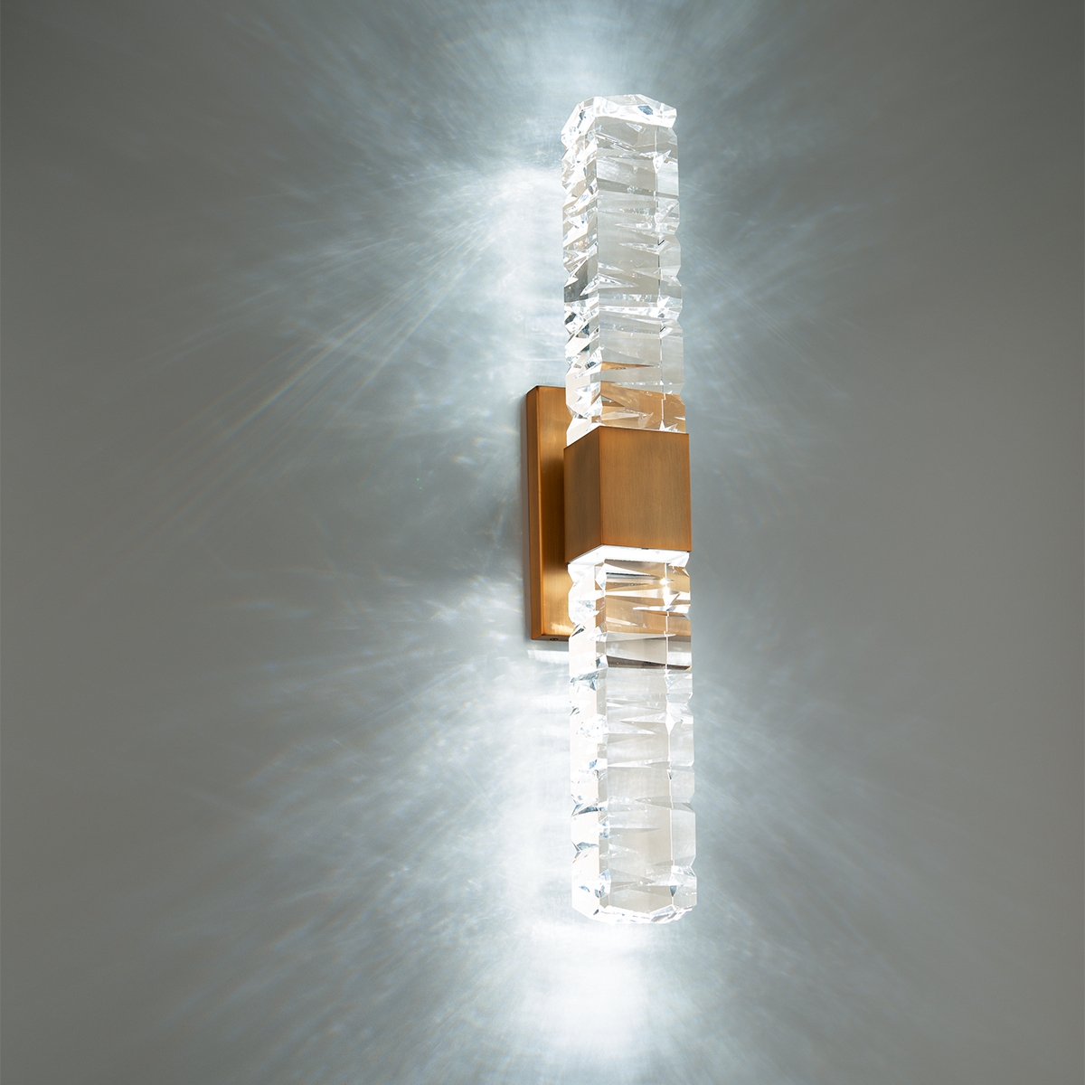 LED Bath Light by Modern Forms - Juliet Collection, Aged Brass Finish - WS-58127-AB