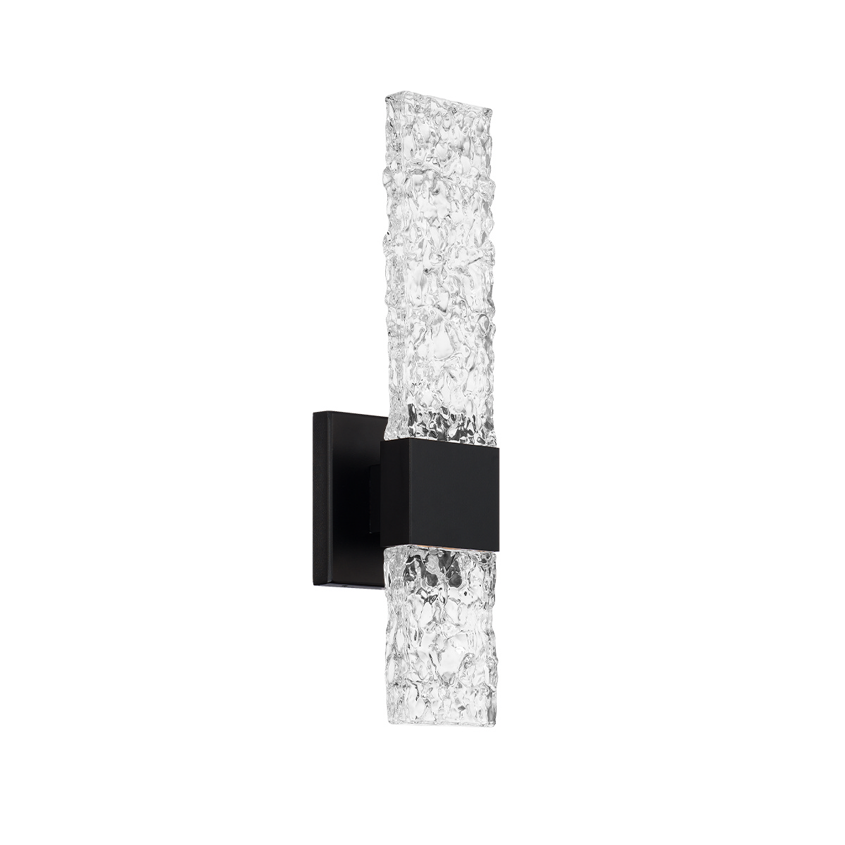 LED Outdoor Wall Sconce by Modern Forms - Reflect Collection, Black Finish - WS-W20118-BK