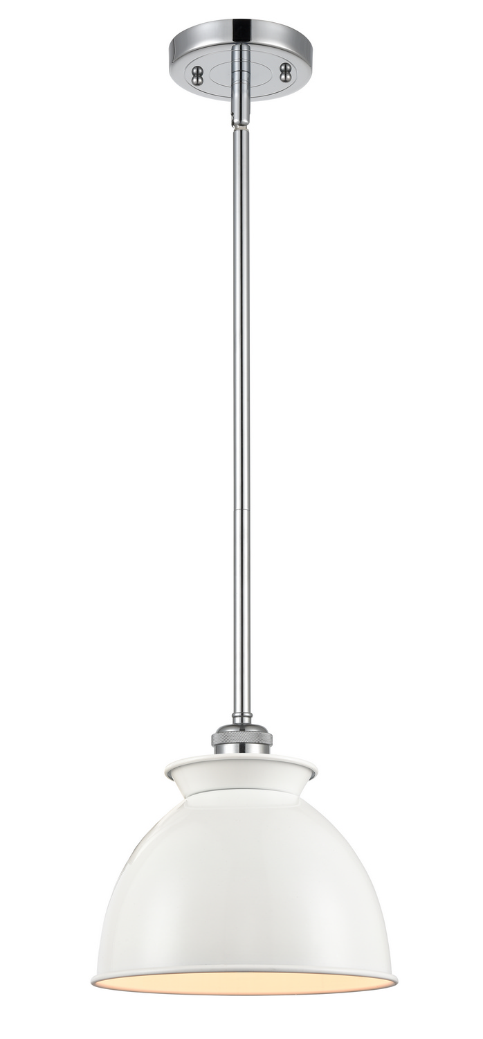 One Light Mini Pendant by Innovations - Ballston Collection, Polished Chrome Finish - 516-1S-PC-M14-W