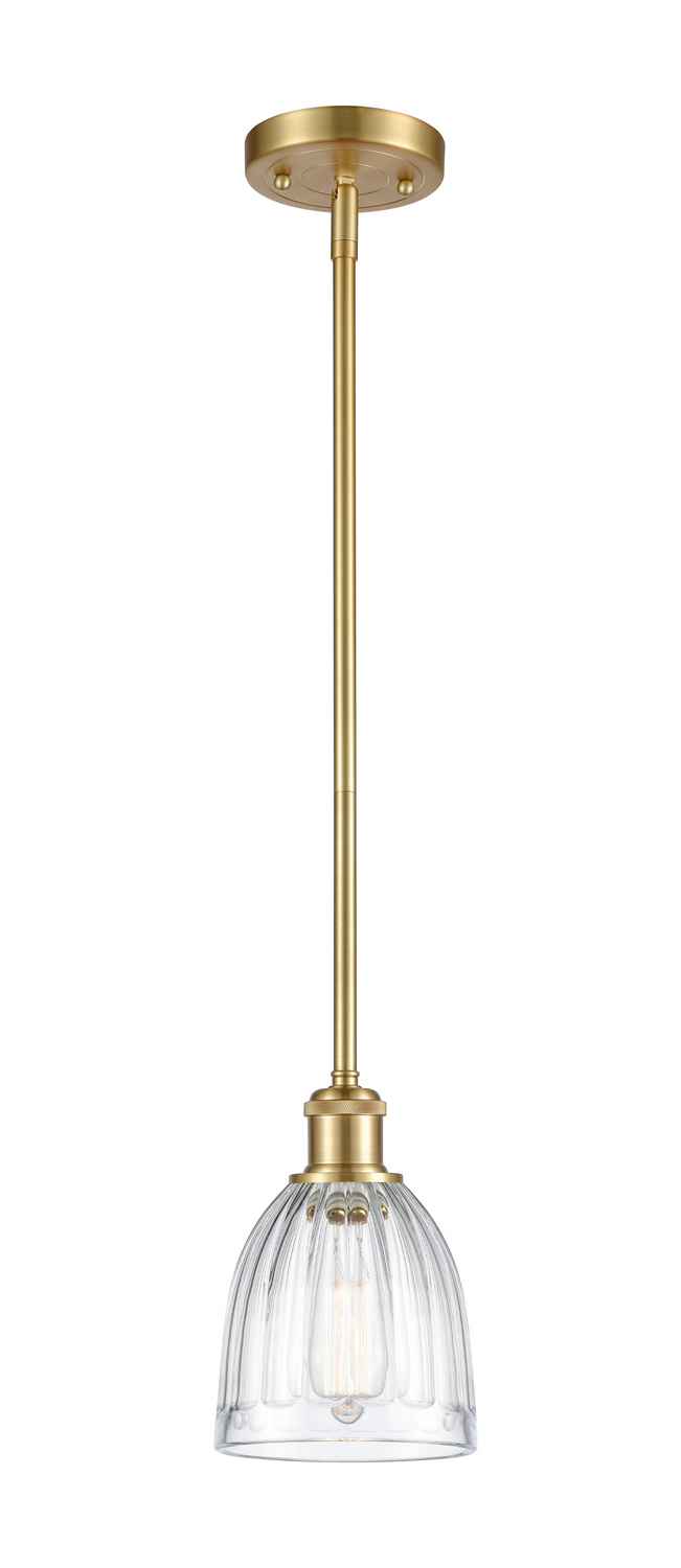 One Light Mini Pendant by Innovations - Ballston Collection, Satin Gold Finish - 516-1S-SG-G442