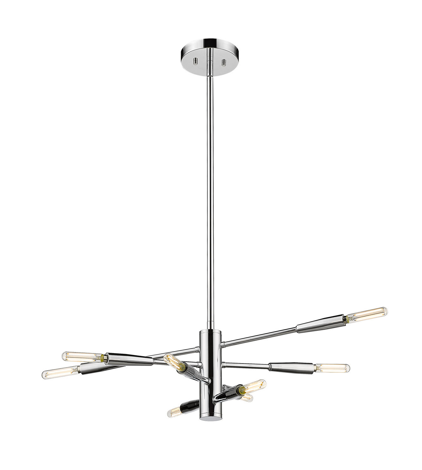 Eight Light Chandelier by Z-Lite - Ascension Collection, Chrome Finish - 737-8CH