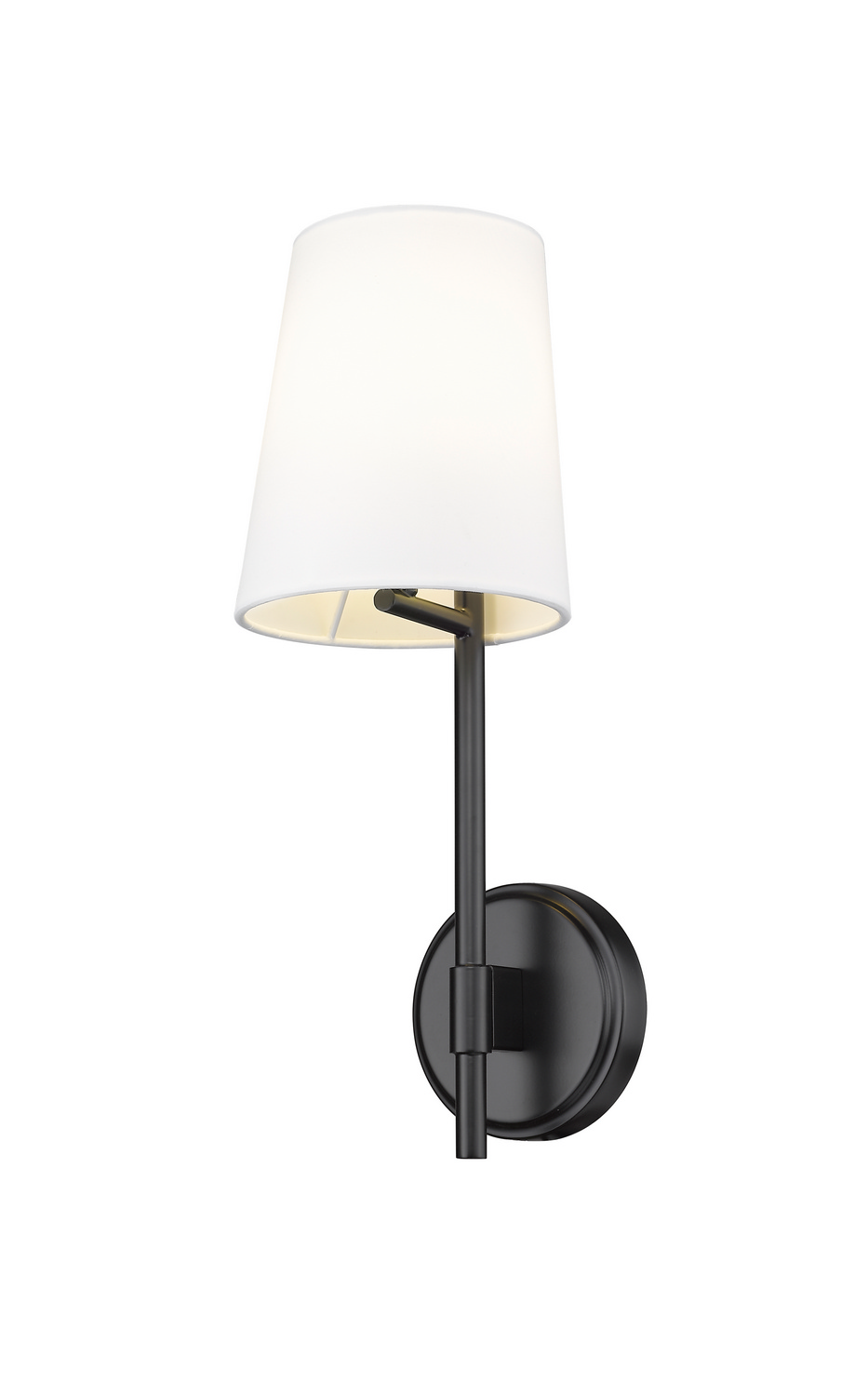 One Light Wall Sconce by Z-Lite - Winward Collection, Matte Black Finish - 816-1S-MB